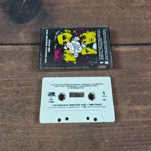 The Rascals Greatest Hits Time Peace Cassette Tape White Good Atlantic CS 8190